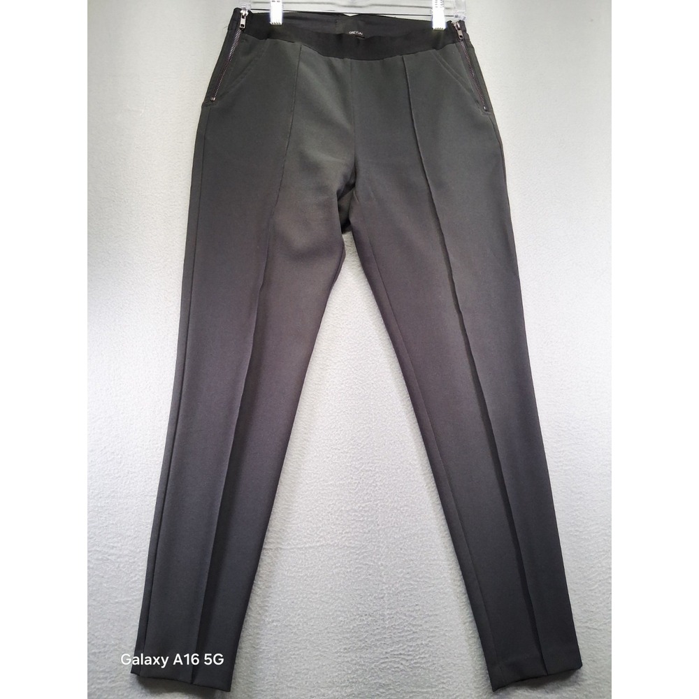 Greylin‎ Women Black Pants Stretchy Waist Size XS Zip both side